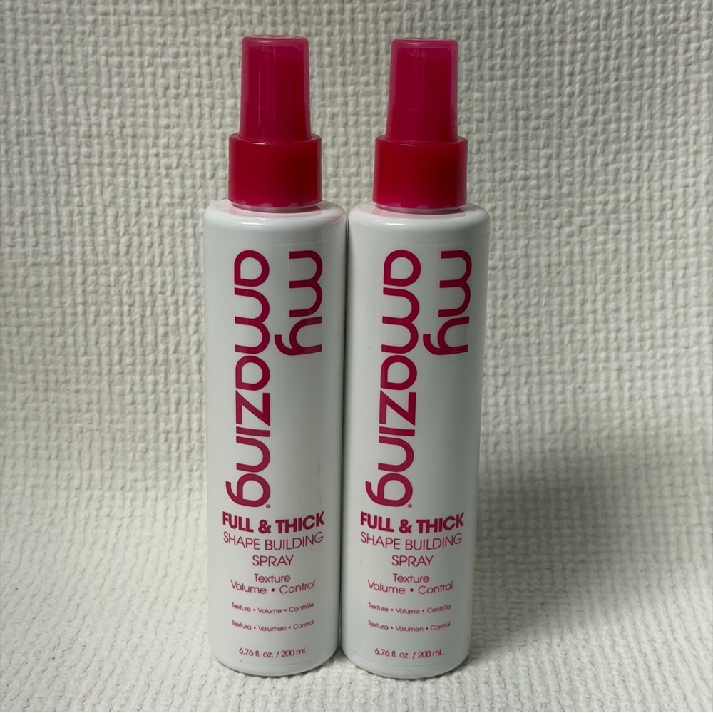 Lot (2) My Amazing Finish Out Finishing Hair Spray Styling Product Women and Men
